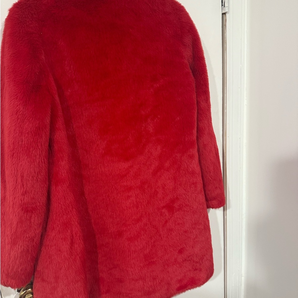 Red teddy jacket - Picture 5 of 6